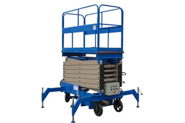 Scissor lift elevator