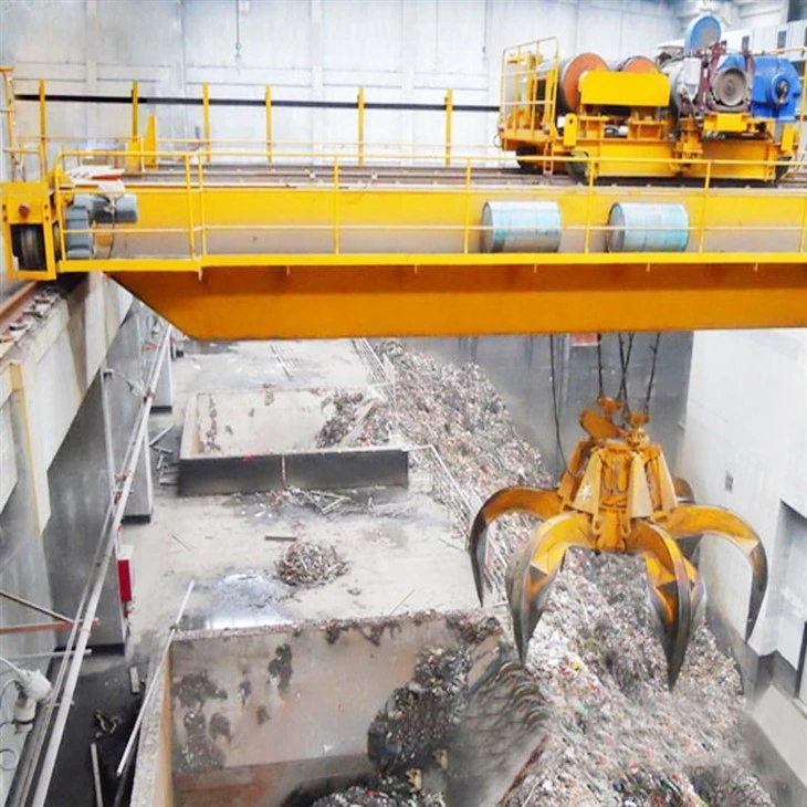 Grab Bucket Double Girder Overhead Crane